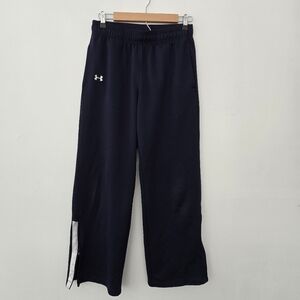 Men’s Under Armour Loose Fit Running, Lounge, or Track Pants Size Small -Navy